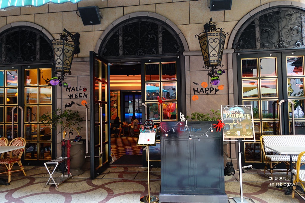 Café de Lugano 咖啡廳 @台北文華東方酒店，彷彿置身歐洲的廣場喝咖啡！