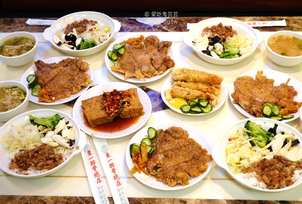 東一排骨台北總店，懷舊美味排骨飯，飄香40多年