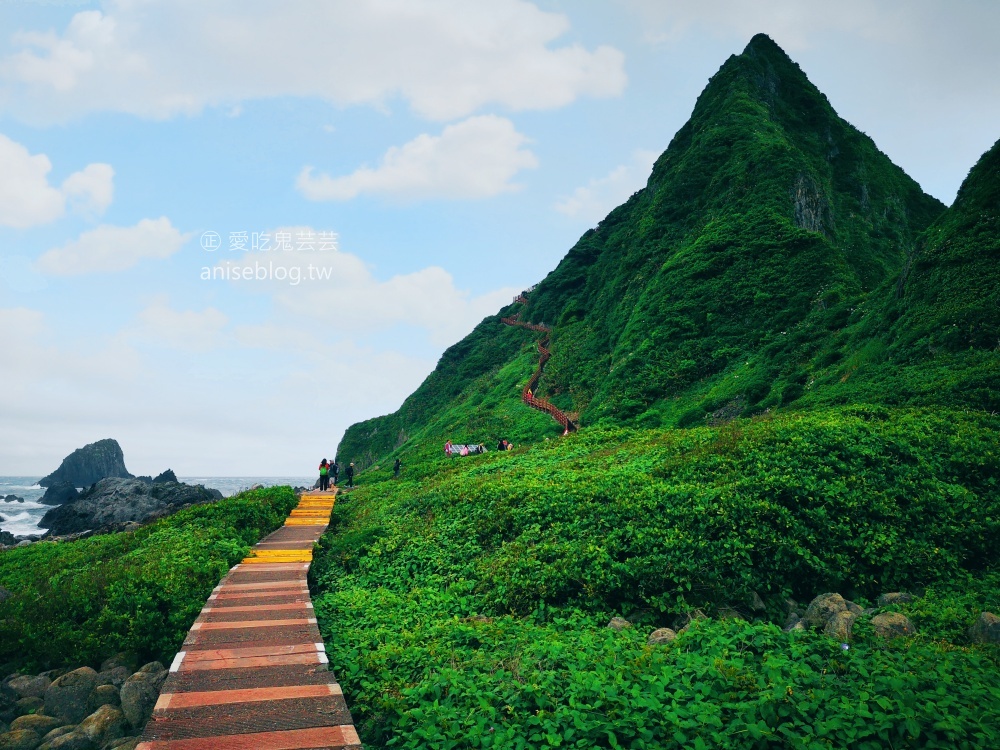 基隆嶼登島，攀登孤懸海上的美麗仙境(姊姊遊記)