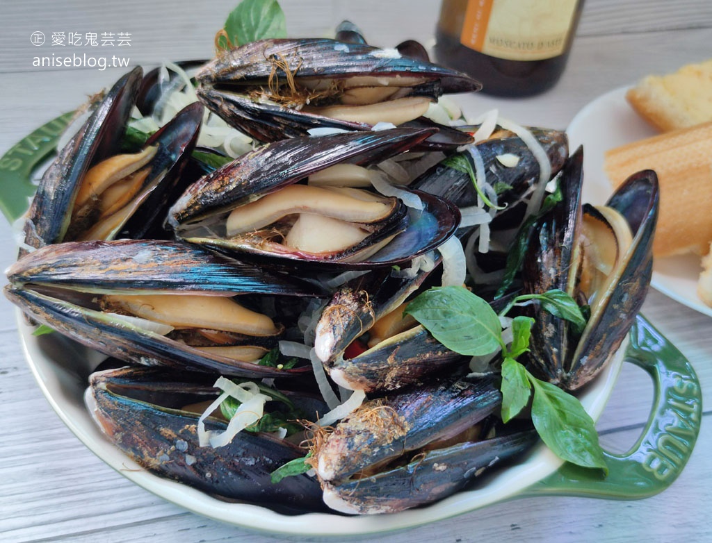 白酒淡菜食譜 (台灣只能用馬祖淡菜)，超簡單變出無敵美味！