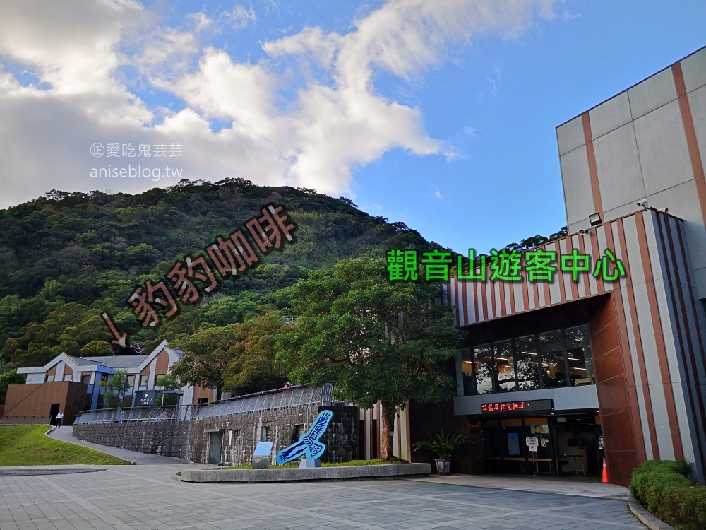 豹豹咖啡館·BoBoCafe，豹貓陪你喝咖啡，觀音山遊客中心(姊姊食記)