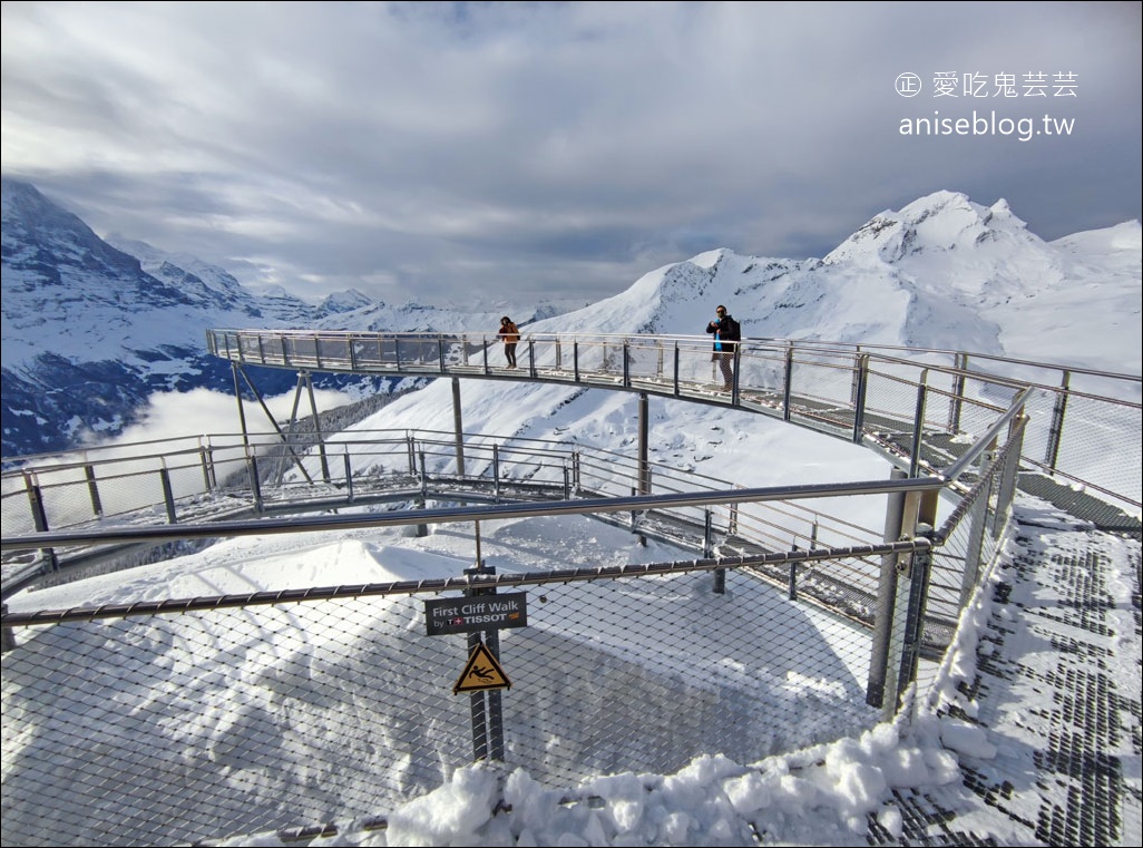 瑞士少女峰區 | 費爾斯特 First 登山纜車 (懸崖步道、神鷹飛索)，微刺激戶外活動