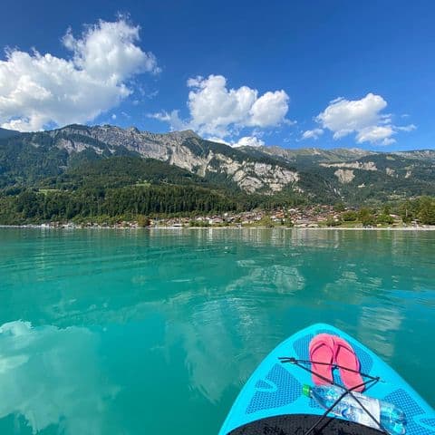 瑞士少女峰區  | 布里恩茨湖 Brienz，愛的迫降攝影場景