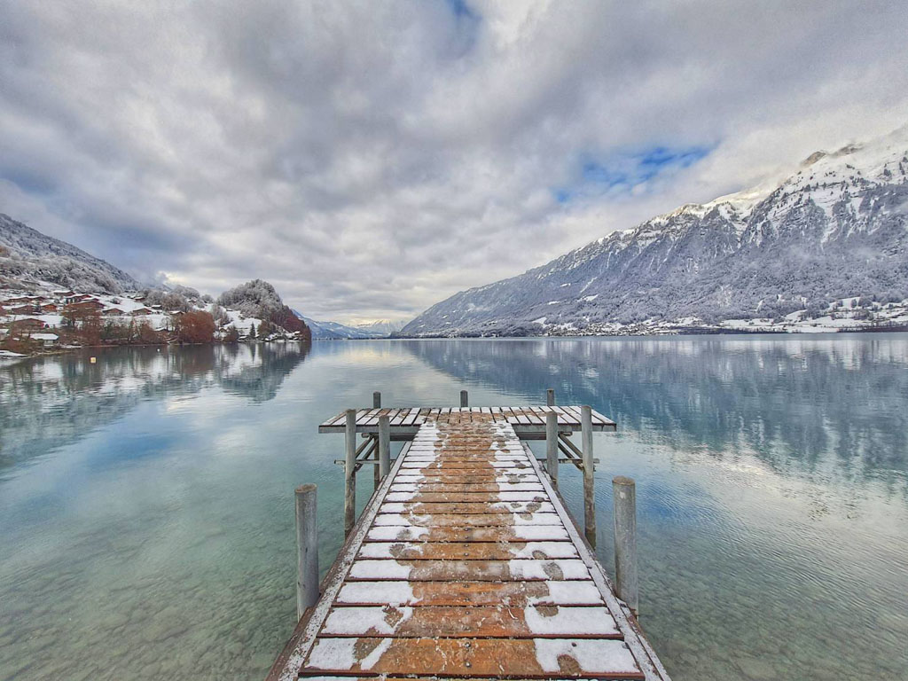 瑞士少女峰區  | 布里恩茨湖 Brienz，愛的迫降攝影場景