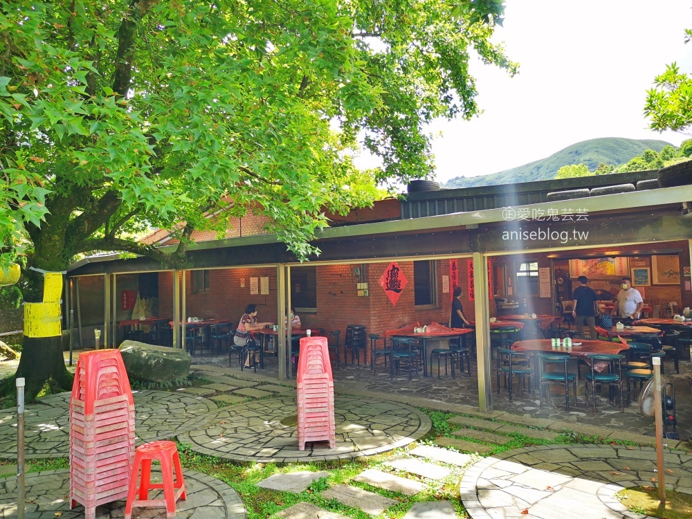 冠宸食館，陽明山竹子湖美味白切雞與野菜料理(姊姊食記)