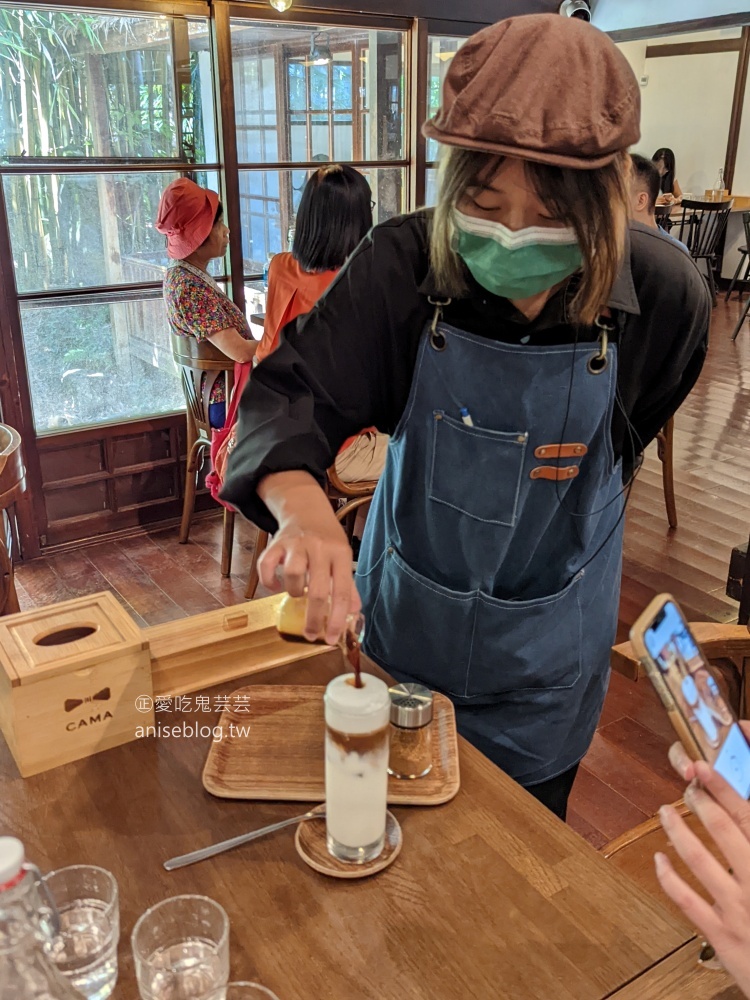 豆留森林，彷彿竹林裡的秘境，陽明山上的老屋咖啡館(姊姊食記)