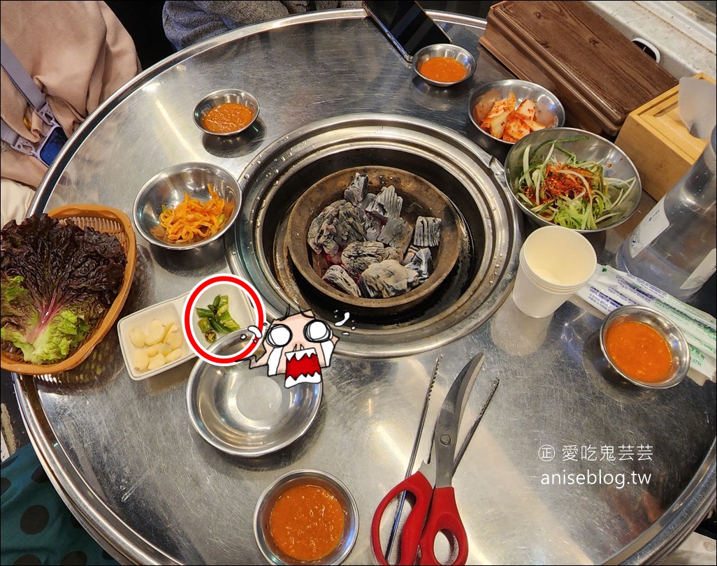 弘大烤肉 | 육값(肉價)，激推豬皮，毫好吃呀😋