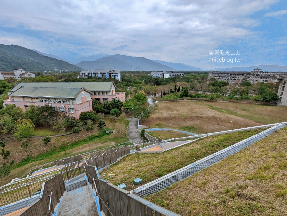 台東市好拍照景點、台東大學圖書館知本校區、鯉魚山、檳榔四格山、卑南遺址(姊姊遊記)