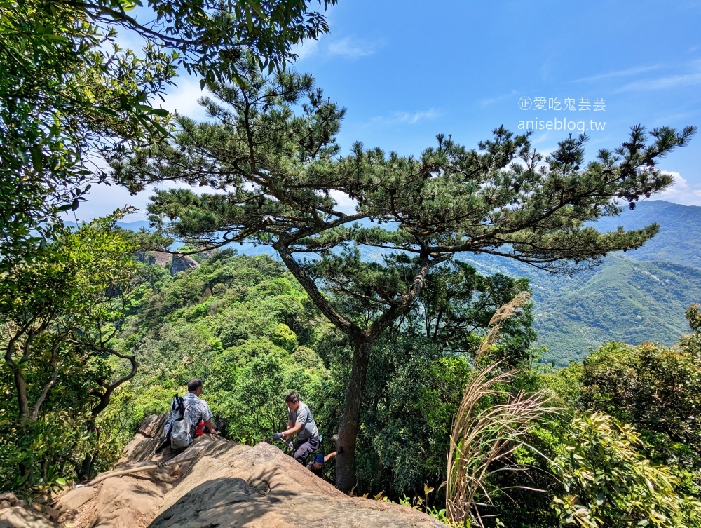 五寮尖登山步道，要手腳並用的拉繩攀岩路線，新北三峽景點(姊姊遊記)