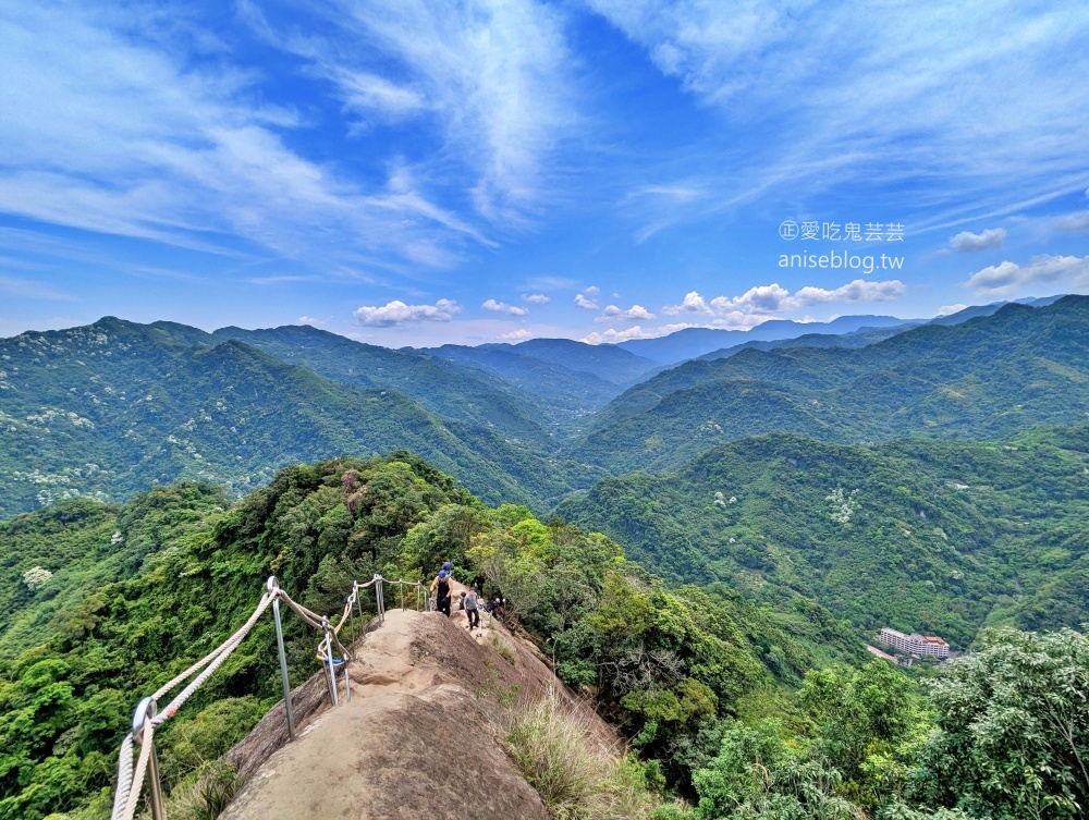 五寮尖登山步道，要手腳並用的拉繩攀岩路線，新北三峽景點(姊姊遊記) @愛吃鬼芸芸