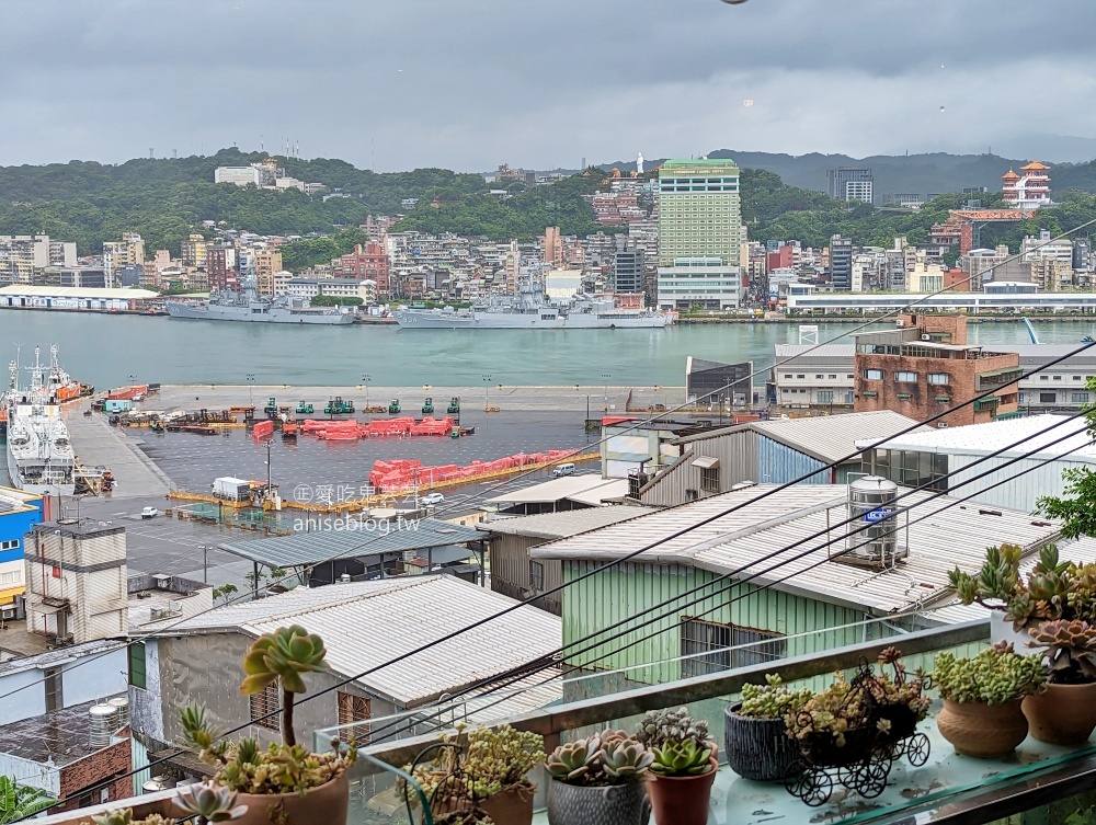 後山海景咖啡，基隆虎仔山上俯瞰港區的景觀餐廳(姊姊食記)