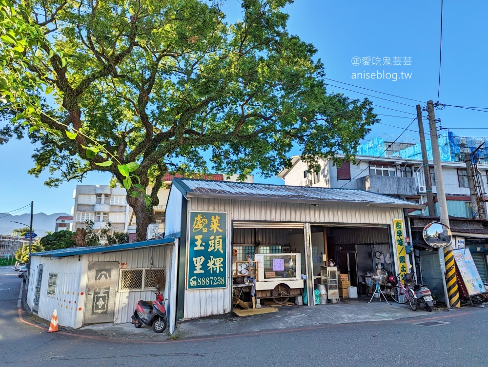 盧記玉里菜頭粿(老店)，花蓮玉里在地早餐美食(姊姊食記)