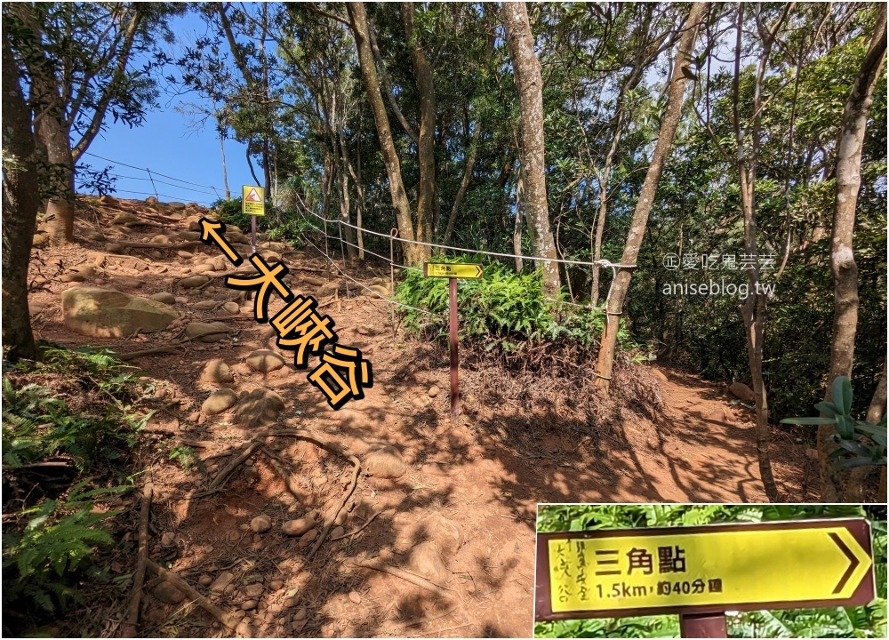 火炎山北鞍線環狀步道，苗栗也可以欣賞大峽谷地形(姊姊遊記)