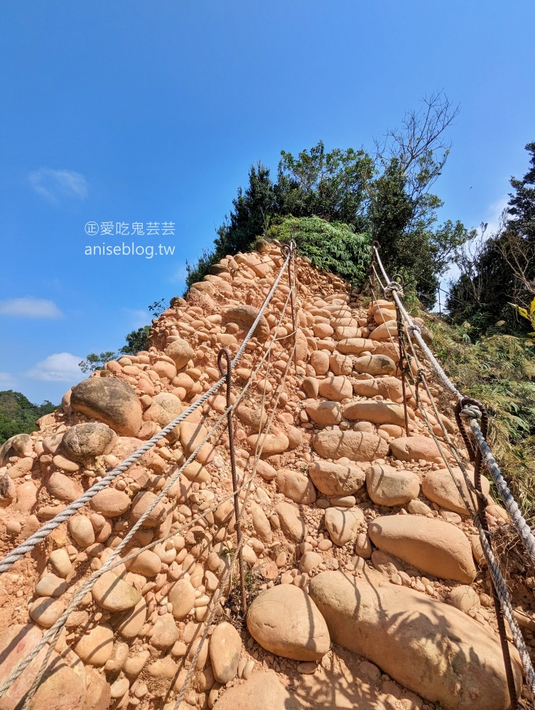 火炎山北鞍線環狀步道，苗栗也可以欣賞大峽谷地形(姊姊遊記)