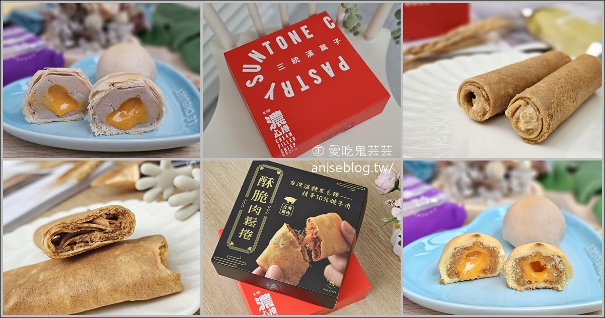 三統漢菓子｜2024年過年禮盒、台北伴手禮推薦 @愛吃鬼芸芸