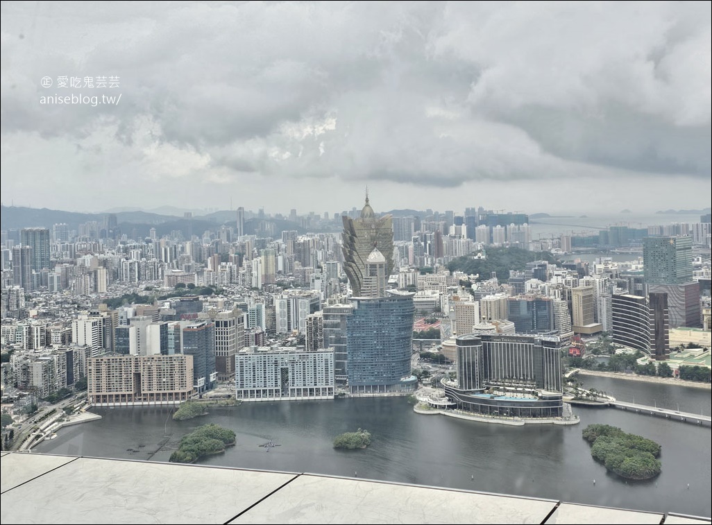 澳門旅遊塔360度旋轉餐廳+觀景台，文末告訴你哪裡拍澳門旅遊塔才漂亮！