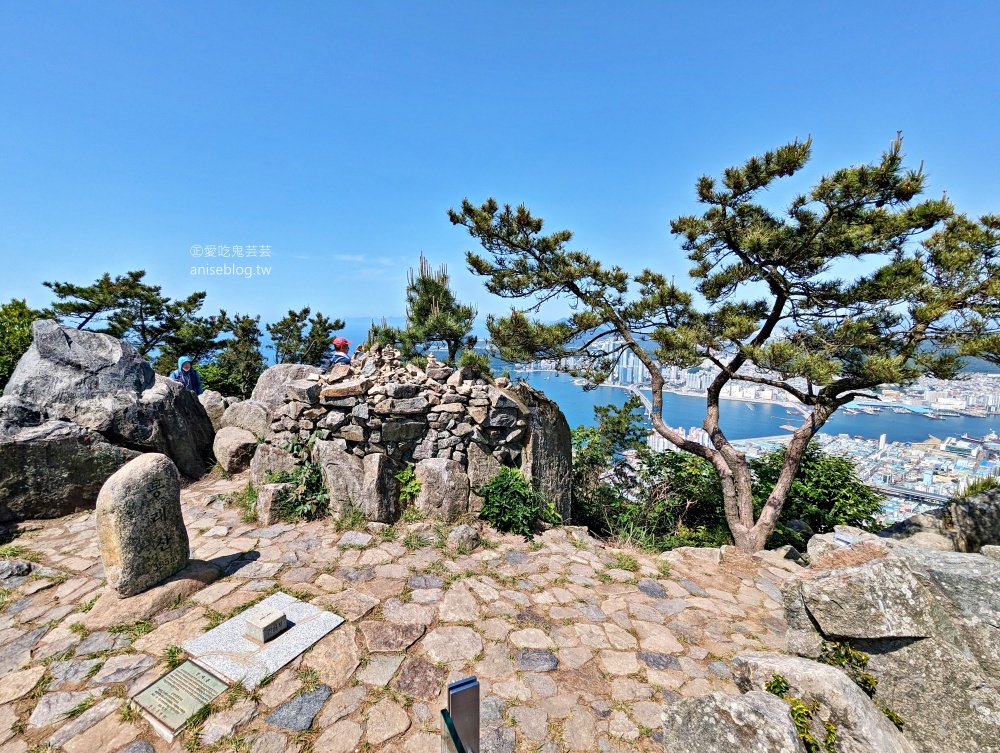 釜山夜景推薦景點，青鶴配水池展望台、荒嶺山烽燧臺、蓬萊山，交通方式(姊姊遊記)