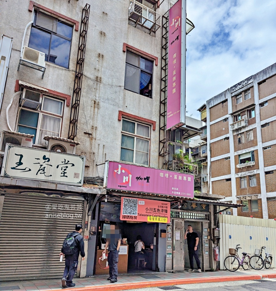 小川咖哩，夏季限量五色涼麵，忠孝新生站美食(姊姊食記)