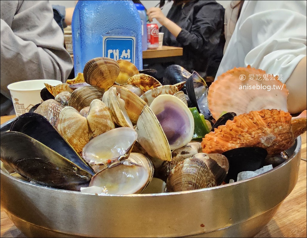 海雲台美食 | 31cm 海鮮刀削麵，超鮮美大碗海鮮麵，好吃！