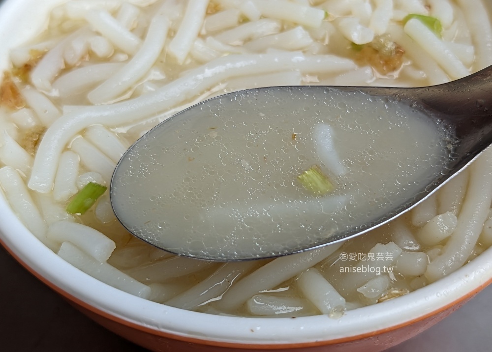 涼州街無名涼麵米粉湯，厚實豬舌的完美口感最推薦，大橋頭站美食(姊姊食記)