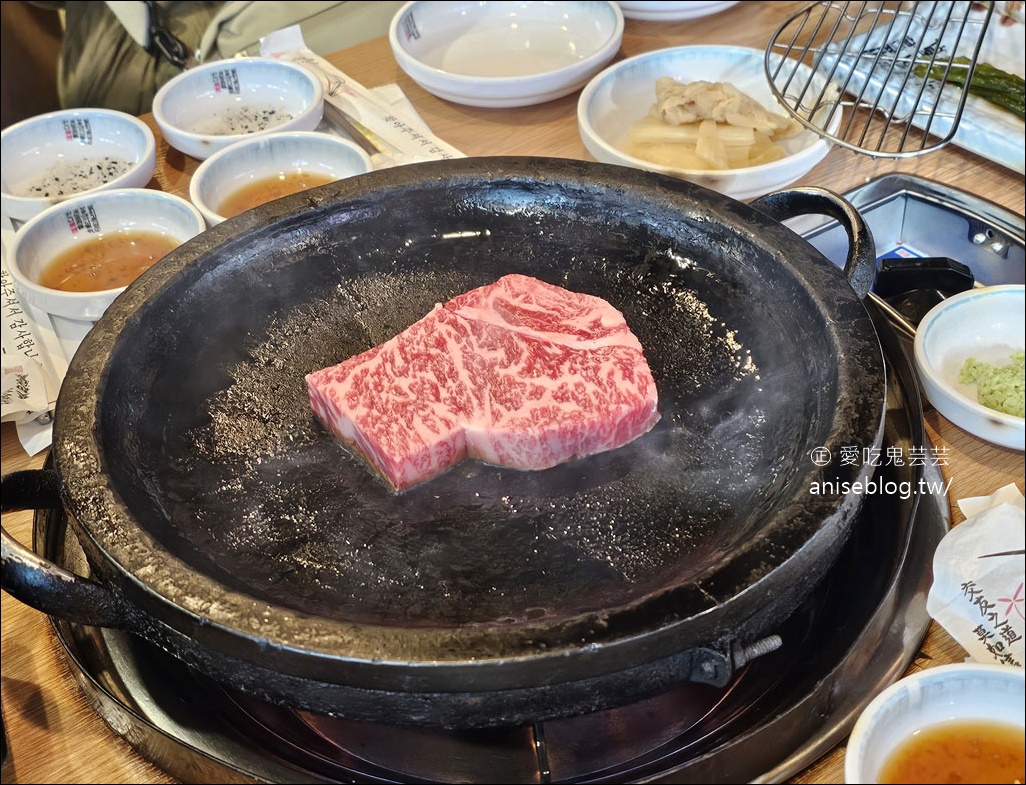 釜山韓牛 | 朝鮮的韓牛(南浦店) ，超浮誇火焰韓牛 @札嘎其站