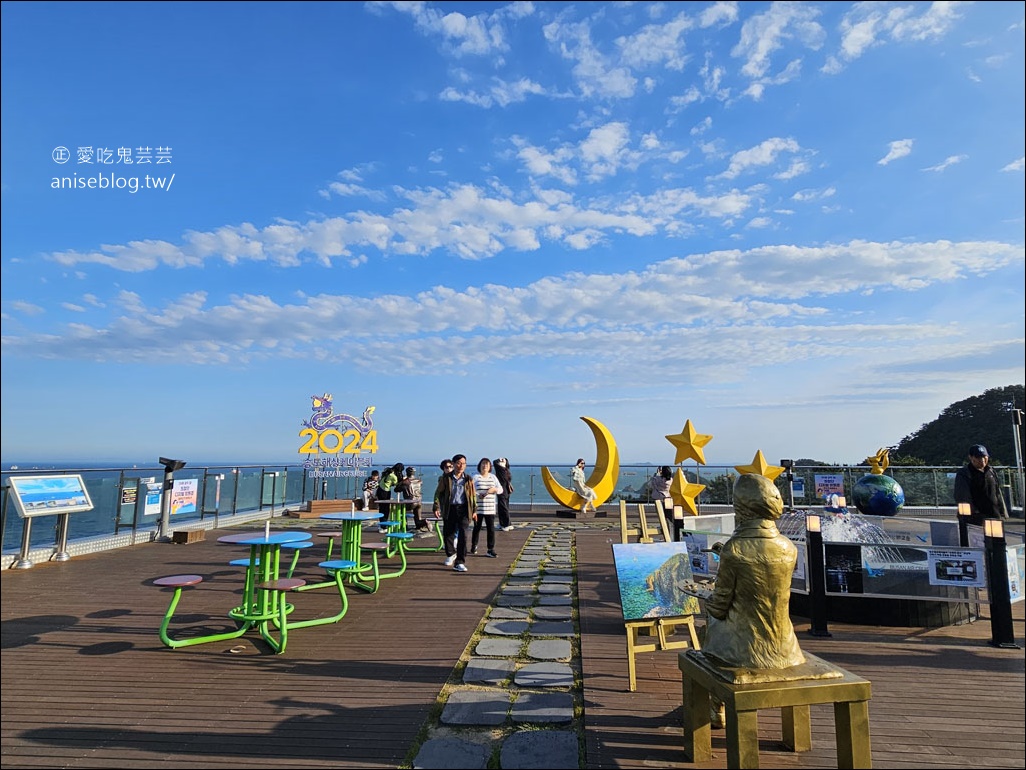 釜山松島纜車，水晶車廂腳底全透明超刺激😱 +松島天空步道