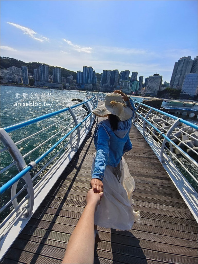 釜山松島纜車，水晶車廂腳底全透明超刺激😱 +松島天空步道