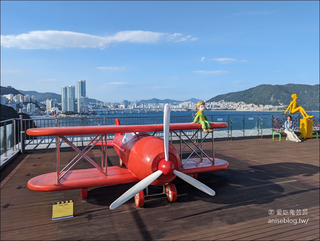 釜山松島纜車，水晶車廂腳底全透明超刺激😱 +松島天空步道