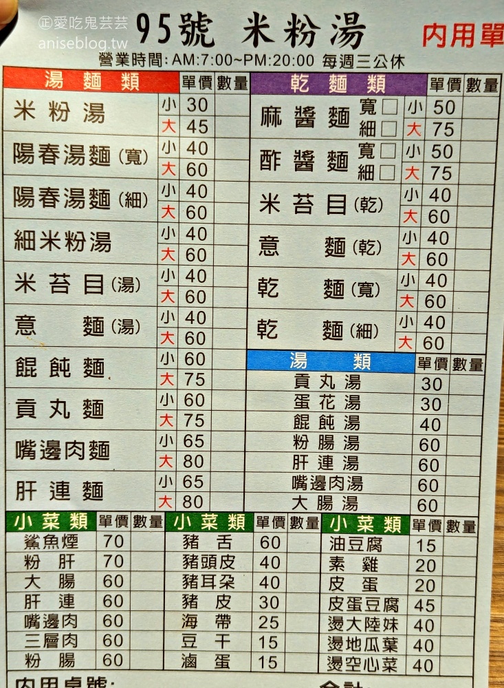 95號米粉湯，板橋裕民街在地美食(姊姊食記)