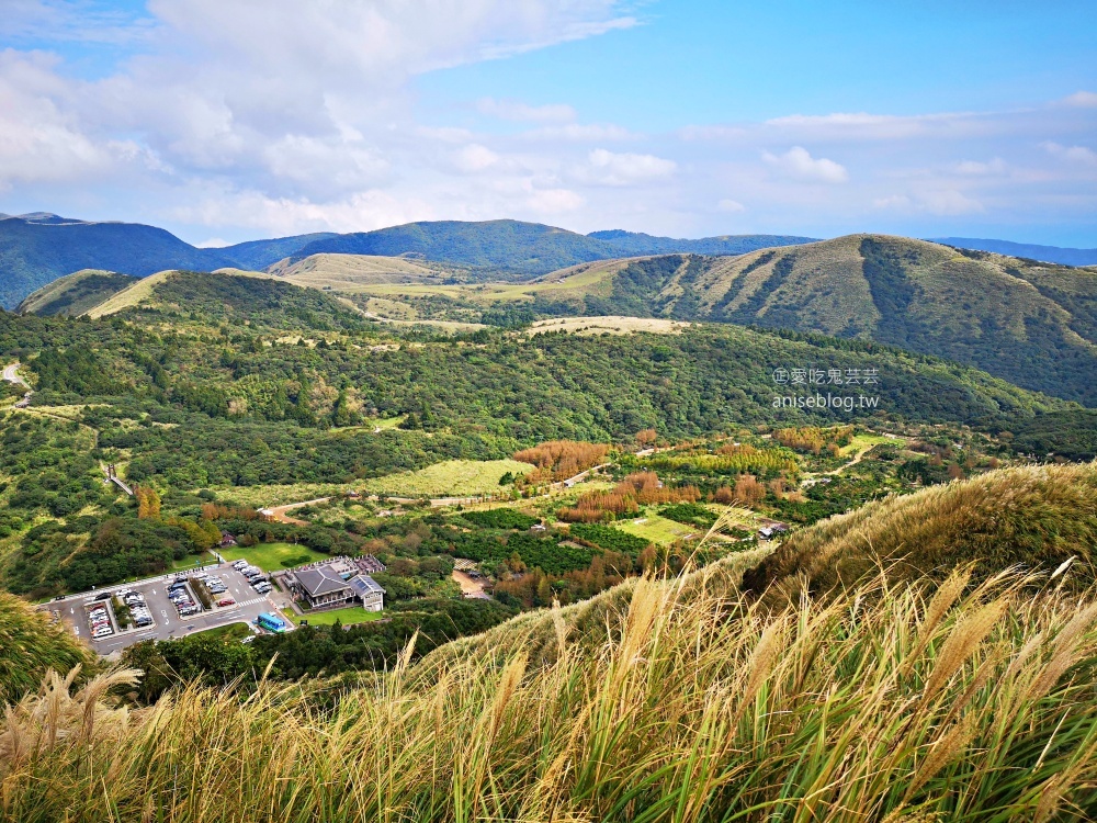 陽明山芒草季，冷水坑七星山主東峰步道(姊姊遊記)