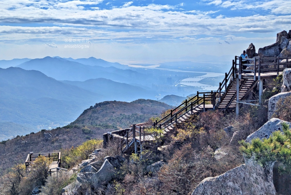 金井山梵魚寺交通，金井山城北門登頂姑堂峰，釜山賞楓推薦行程(姊姊遊記)