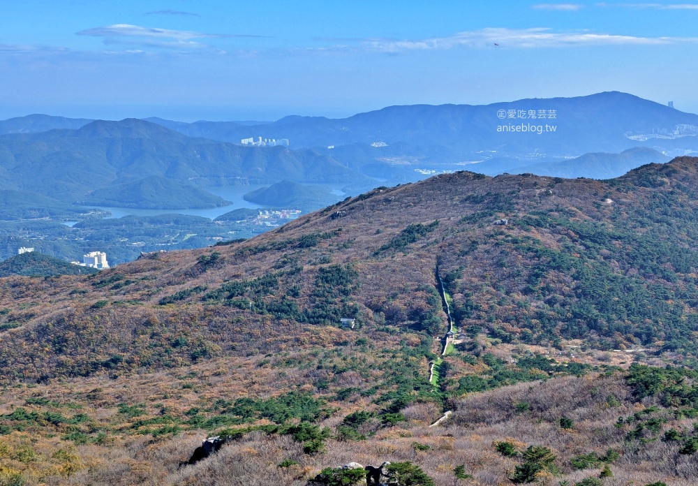 金井山梵魚寺交通，金井山城北門登頂姑堂峰，釜山賞楓推薦行程(姊姊遊記)