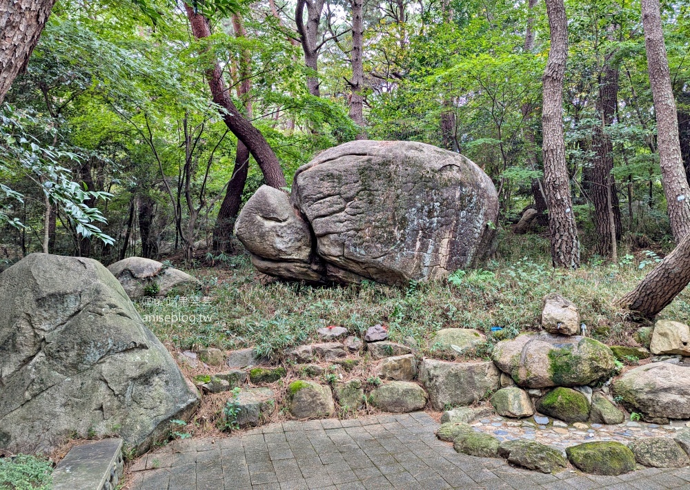 金剛公園纜車，金井山城南門，釜山賞楓景點(姊姊遊記)