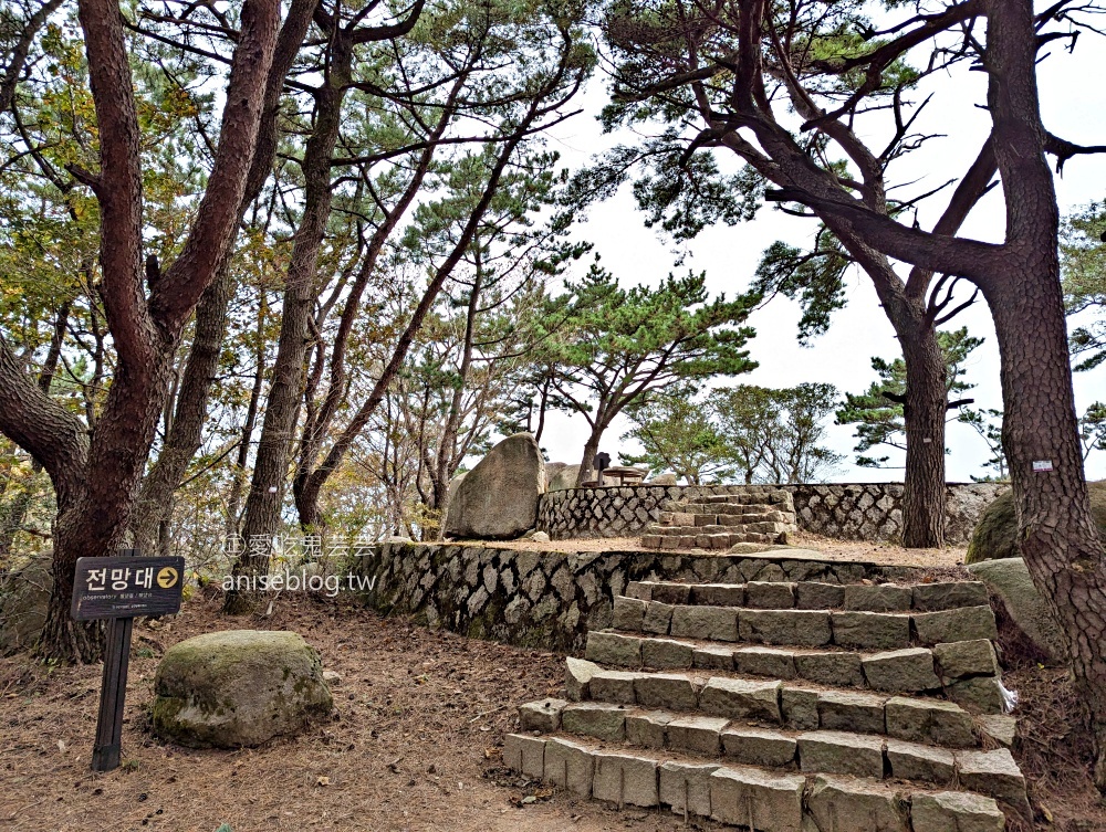 金剛公園纜車，金井山城南門，釜山賞楓景點(姊姊遊記)