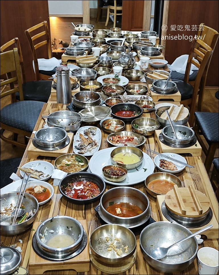 大邱八公山 | 媽媽飯桌(엄마밥상 침산동점)，黑白大廚的媽媽家常料理