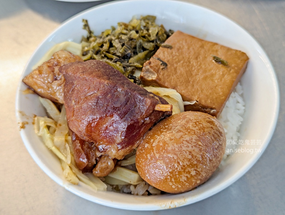 蔡家知高飯排骨酥麵，基隆三沙灣中船路美食(姊姊食記)