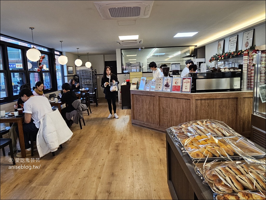 All Sunday，釜山廣安里超美味貝果店，面對廣安沙灘風景絕佳