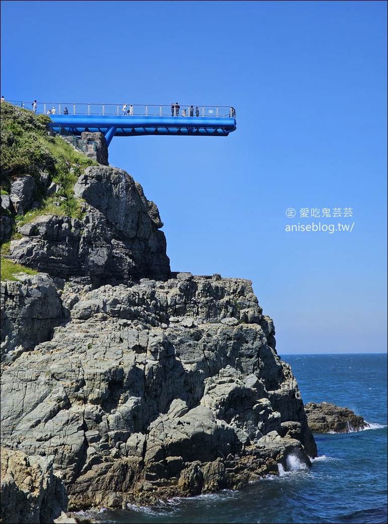 釜山景點 | 五六島天空步道+二妓台海岸散步路線