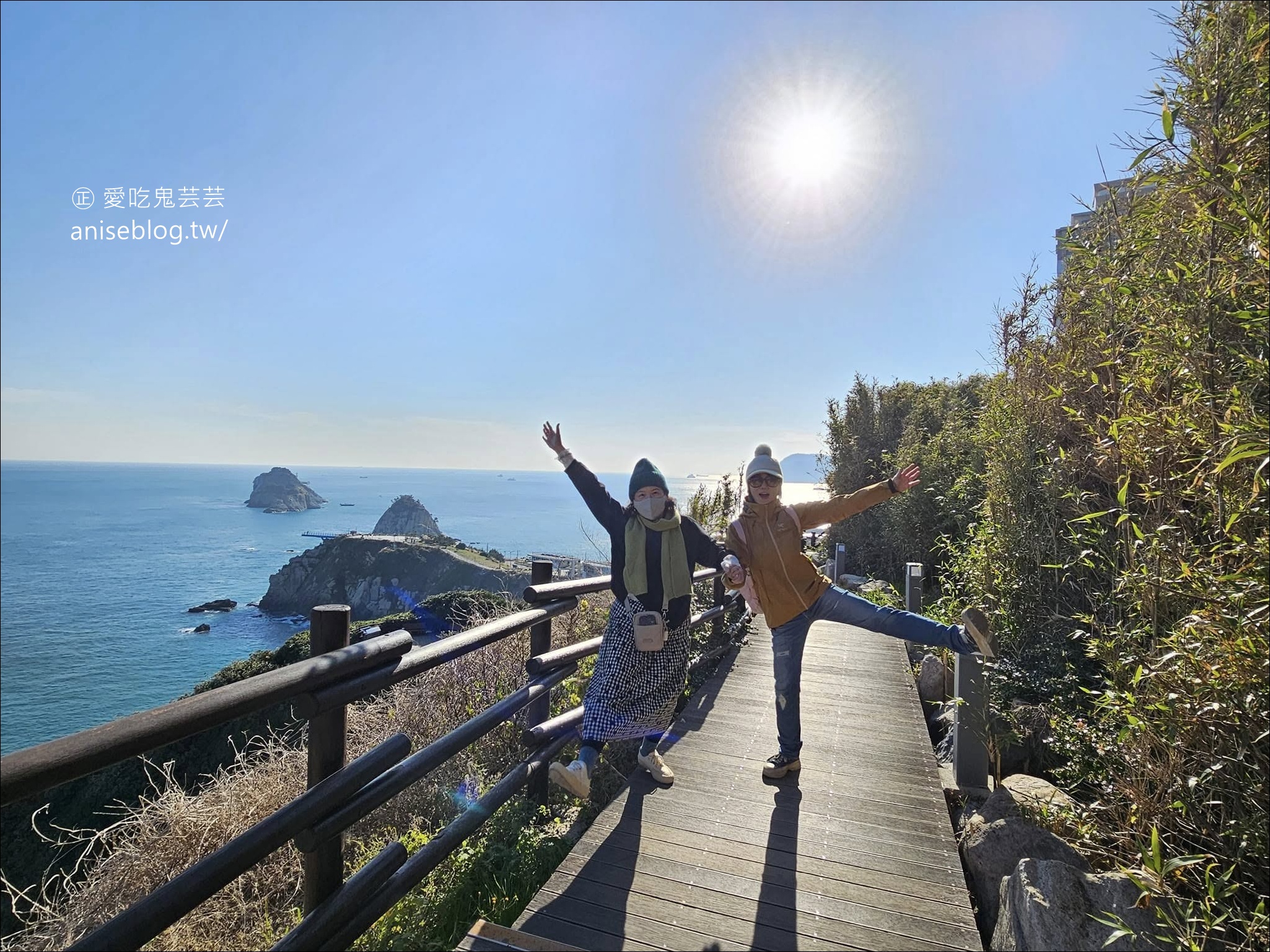 釜山景點 | 五六島天空步道+二妓台海岸散步路線