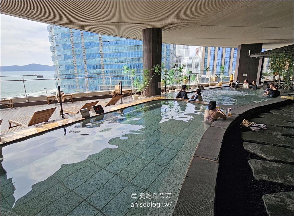 海雲台汗蒸幕 | Club D Oasis，坐擁海雲台無敵海景