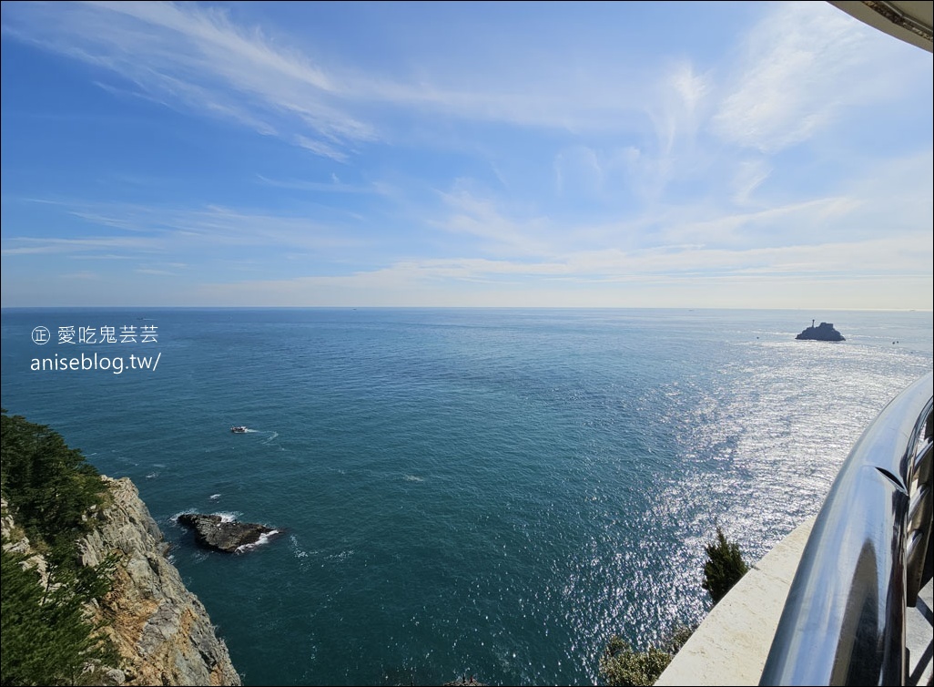 釜山景點 | 太宗台@影島，絕景海岸線、影島燈塔 + 烤貝吃起來！