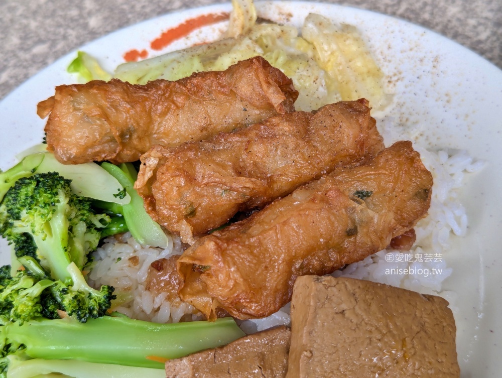 圓環魯肉飯，天母德行東路人氣便當店，炸雞腿排骨都美味(姊姊食記)