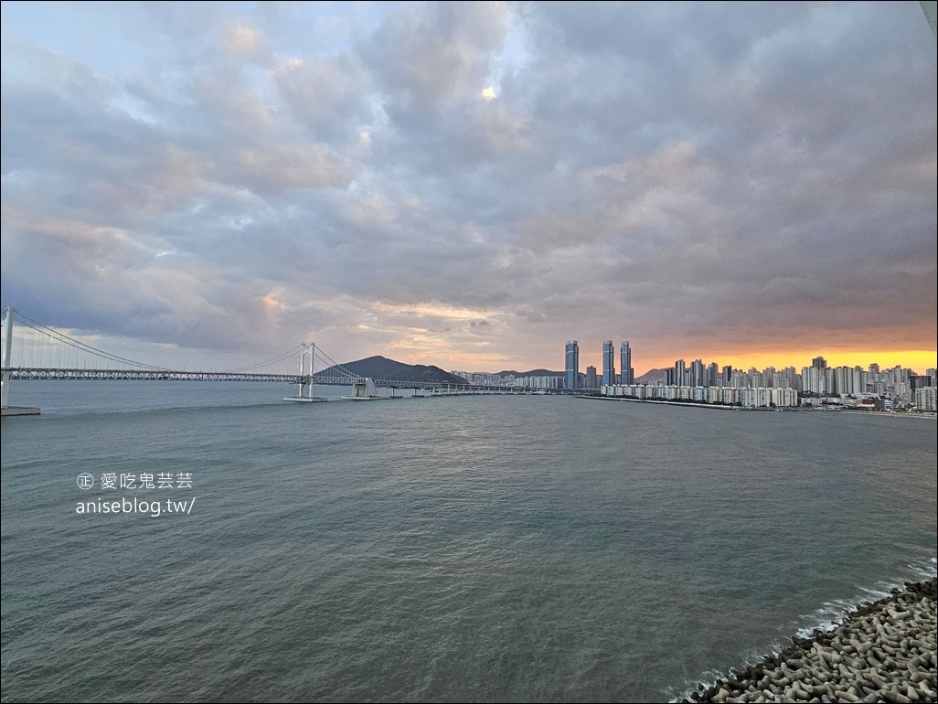 廣安里海景民宿，釜山絕佳海景民宿 (民樂港旁)