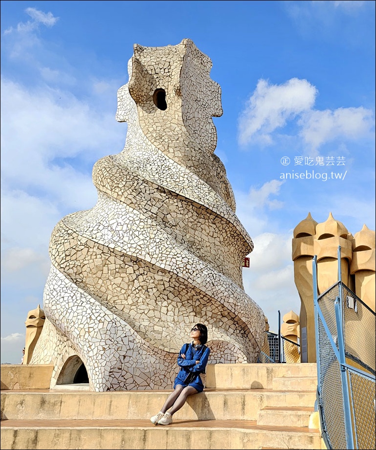 米拉之家Casa Milà，高第最具代表性的建築之一 (世界文化遺產)