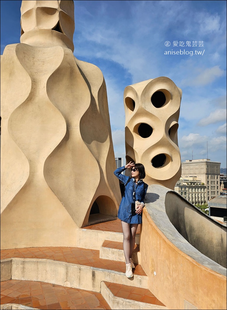 米拉之家Casa Milà，高第最具代表性的建築之一 (世界文化遺產)