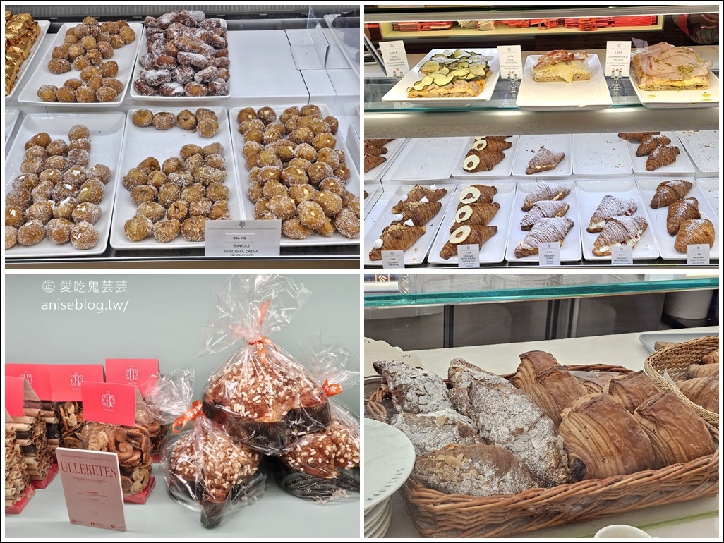 巴塞隆納美食 | 早餐、早午餐、咖啡烘焙4家推薦：Casa Vives、Mantequeries Pirenaiques、Brunells、Villa Bakery