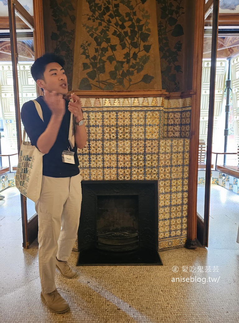 維森斯之家（ Casa Vicens），高第的第一個建築作品，融合東方元素的花不溜丟磁磚風，世界文化遺產