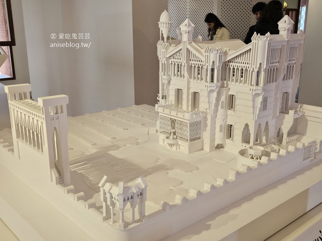 維森斯之家（ Casa Vicens），高第的第一個建築作品，融合東方元素的花不溜丟磁磚風，世界文化遺產