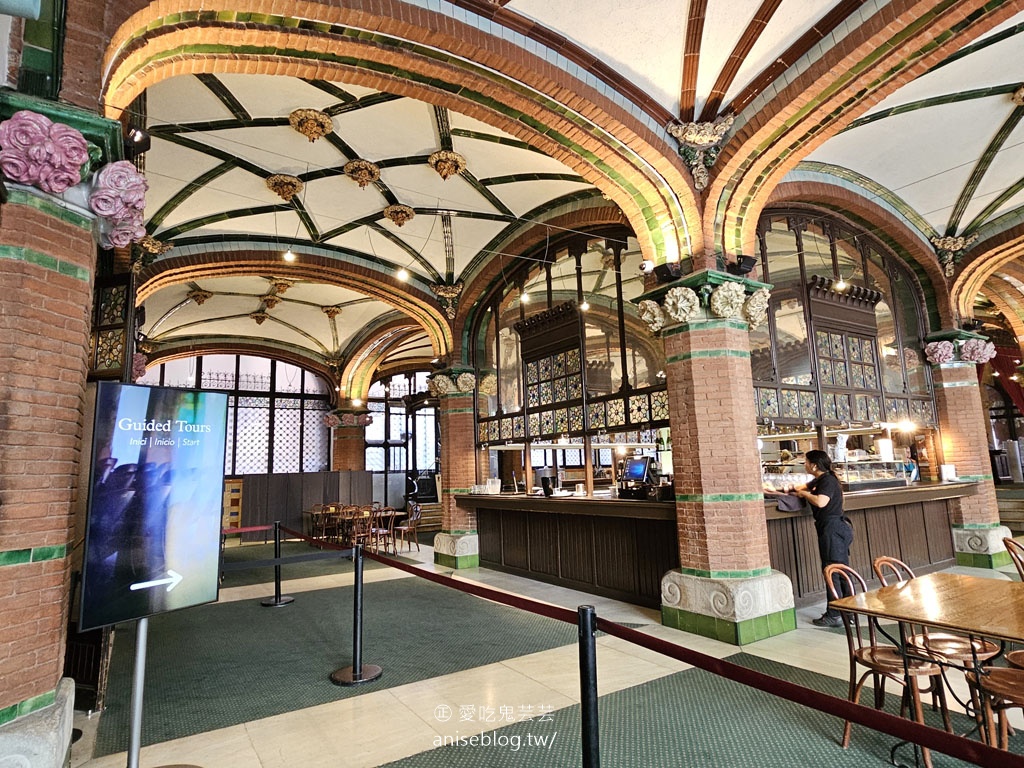 加泰隆尼亞音樂宮，巴塞隆納唯一的現代主義音樂廳 (世界文化遺產)