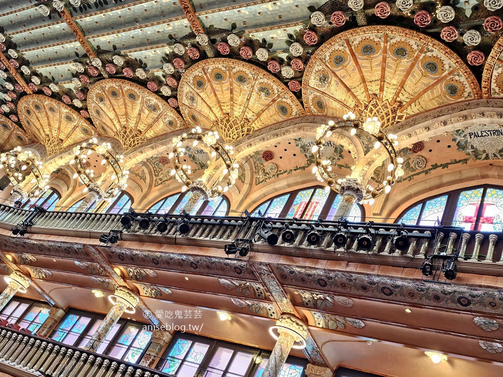 加泰隆尼亞音樂宮，巴塞隆納唯一的現代主義音樂廳 (世界文化遺產)